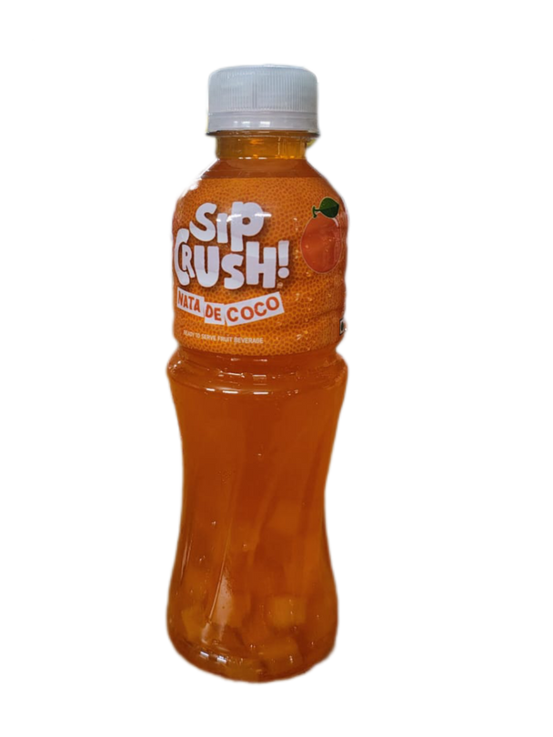 250ml Sip Crush Nata De Coco - Orange