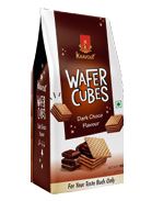 Kravour Dark Choco Wafer Cubes 100GM