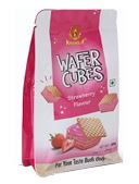 Kravour Strawberry Wafer Cubes 100GM