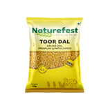 Naturefest Premium Unpolished Toor Dal | Pigeon Peas | Bulk Pack - 5kg, 10kg, 15kg
