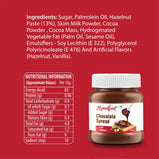 Mamafeast Chocolate Spread Hazelnut 200G | Smooth Delicious Made With Cocoa | Best For Chocolate Dishes Bread Cakes Shakes 200G | Pack of 2 400 G