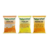 Naturefest Premium Unpolished Toor Dal | Healthy Sundried Pulses | Rich In Protein Fibre | No Preservatives | Pigeon Peas | Bulk Order 5 KG, 10 KG, 15 KG, 20 KG, 25 KG