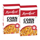 Mamafeast Cornflakes 500G X2P | Breakfast Cereals | Low Fat Healthy Grain Snack | High In Iron Vitamin B And C | Less Cholesterol |1 KG