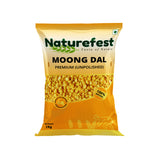 Naturefest Premium Unpolished Moong Dal | Healthy Sundried Pulses | High In Protein & Fibre | No Added Preservatives | Bulk Order 5 KG, 10 KG, 15 KG, 20 KG, 25 KG