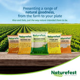 Naturefest Premium Unpolished Moong 500G & Urad Dal 500G Combo | Sundried Pulses | High In Protein & Fibre | No Preservatives | Net.wt.1Kg