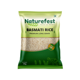 Naturefest Basket Contains 1kg pack each of Basmati Rice, Moong Dal, Toor Dal and Urad Dal | Total weight 4kg